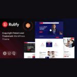 Rulify - Intellectual Property Consultancy Law Firm WordPress Theme