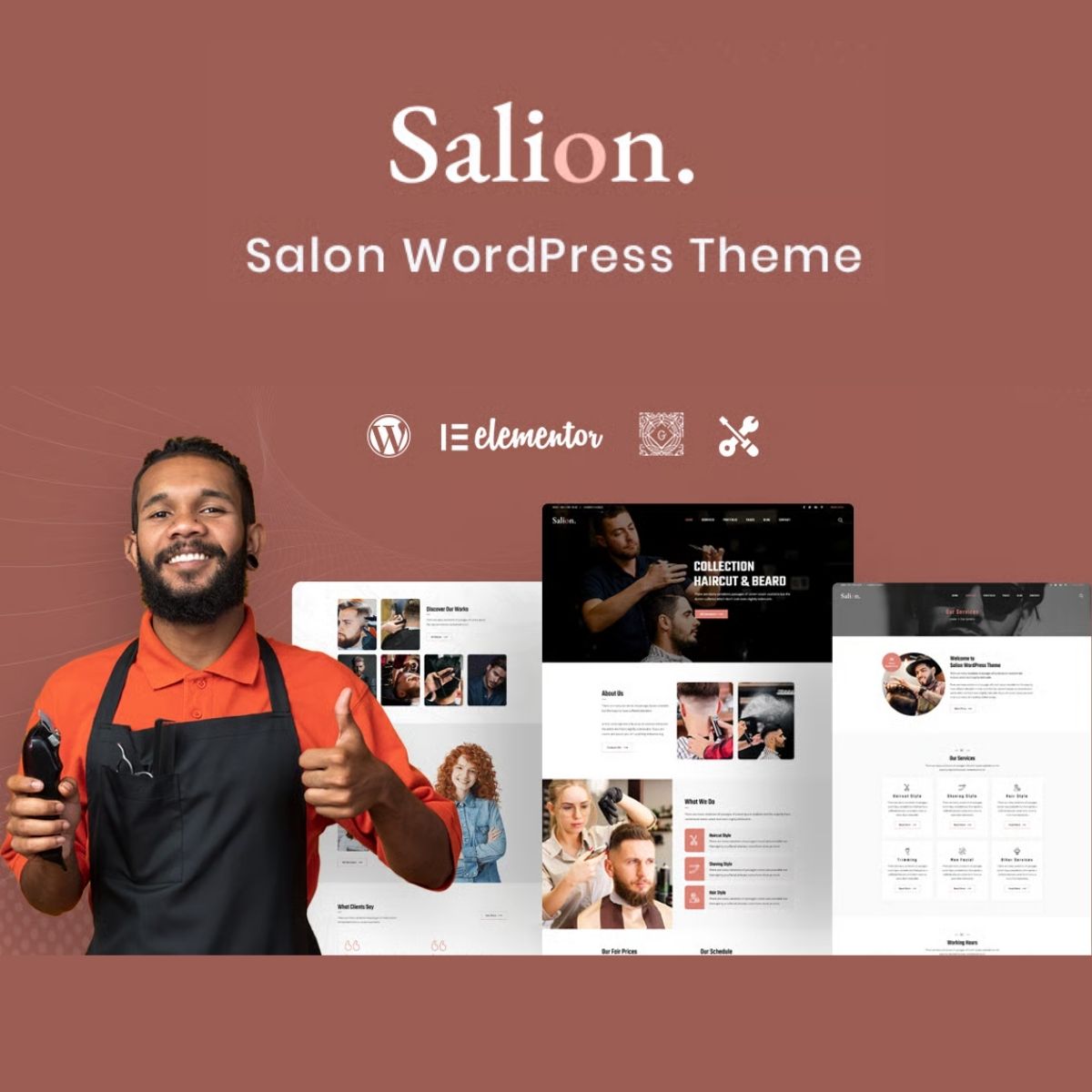Salion – Hair Salon WordPress Theme Salion – Hair Salon WordPress Theme