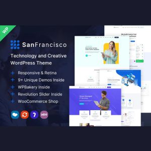 San Francisco - IT Technology and Creative WordPress Theme
