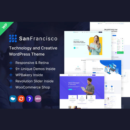 San Francisco - IT Technology and Creative WordPress Theme San Francisco - IT Technology and Creative WordPress Theme