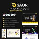 Saor - AI SEO Digital Marketing Agency WordPress Theme