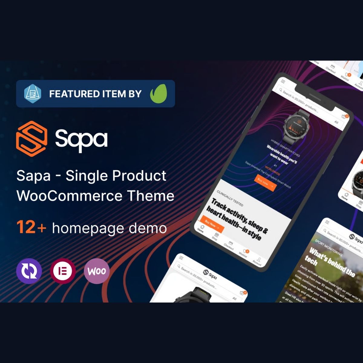 Sapa - Product Landing Page WooCommerce Theme Sapa - Product Landing Page WooCommerce Theme