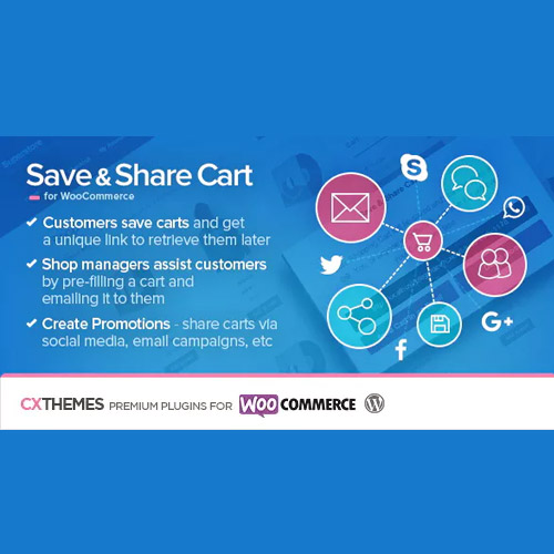 Save & Share Cart for WooCommerce Save & Share Cart for WooCommerce