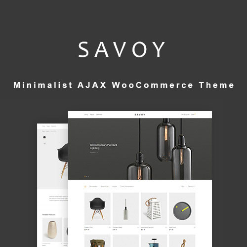 Savoy - Minimalist AJAX WooCommerce Theme Savoy - Minimalist AJAX WooCommerce Theme