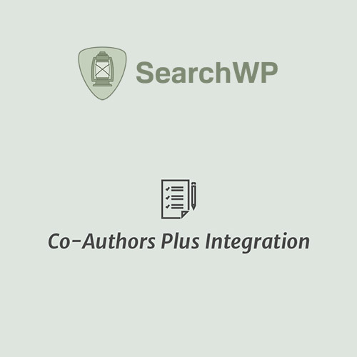 SearchWP Co-Authors Plus Integration SearchWP Co-Authors Plus Integration
