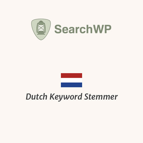 SearchWP Dutch Keyword Stemmer SearchWP Dutch Keyword Stemmer