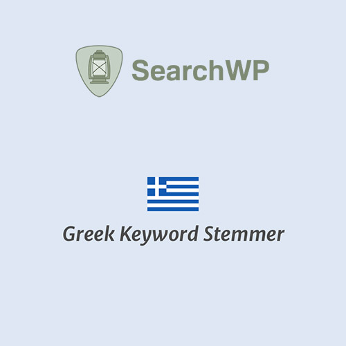 SearchWP Greek Keyword Stemmer SearchWP Greek Keyword Stemmer