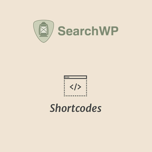 SearchWP Shortcodes SearchWP Shortcodes