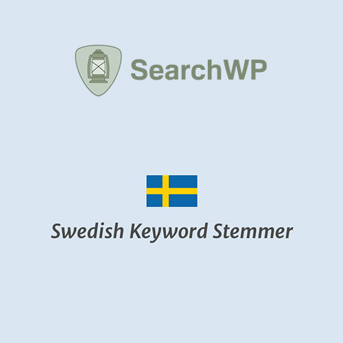 SearchWP Swedish Keyword Stemmer SearchWP Swedish Keyword Stemmer