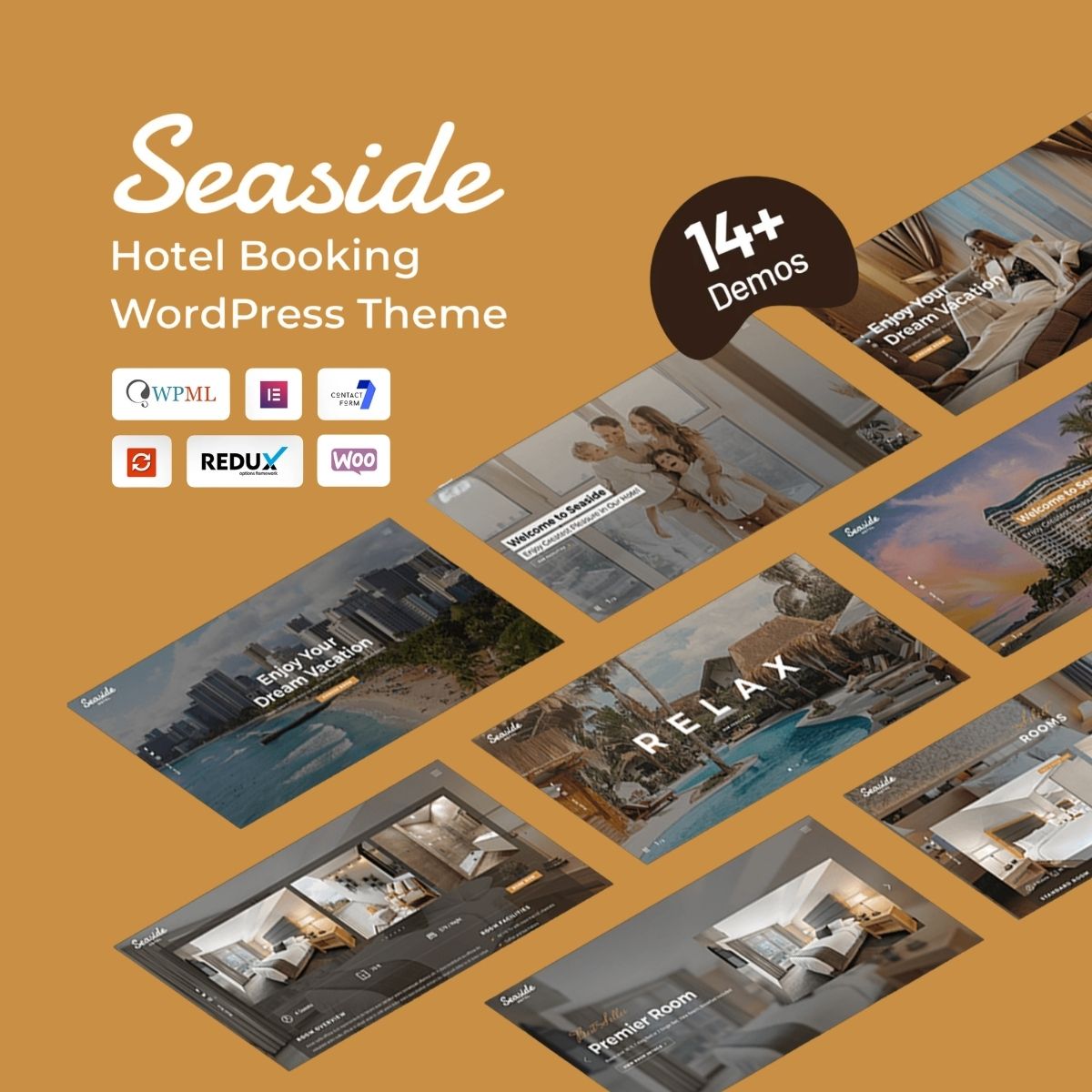 Seaside - Hotel Booking WordPress Theme Seaside - Hotel Booking WordPress Theme