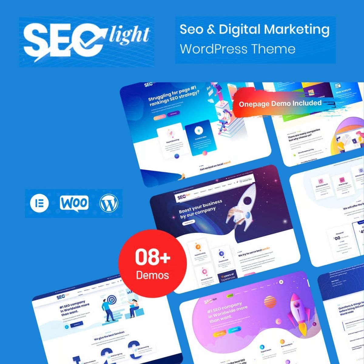Seclight - Seo & Digital Marketing WordPress Theme Seclight - Seo & Digital Marketing WordPress Theme