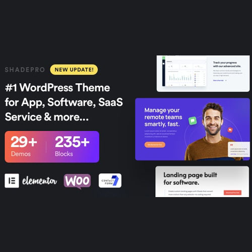 ShadePro - Multi-Purpose WordPress Theme ShadePro - Multi-Purpose WordPress Theme