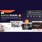 Sharai Khana - Computer Repair & Multi-Concept Professional Services WordPress Theme
