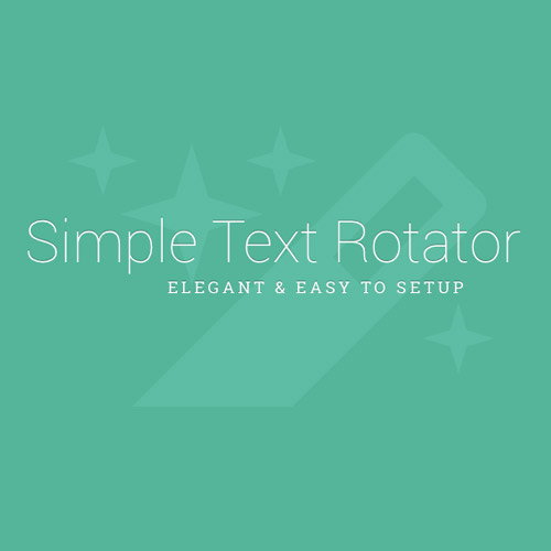 Simple Text Rotator WordPress Plugin Simple Text Rotator WordPress Plugin
