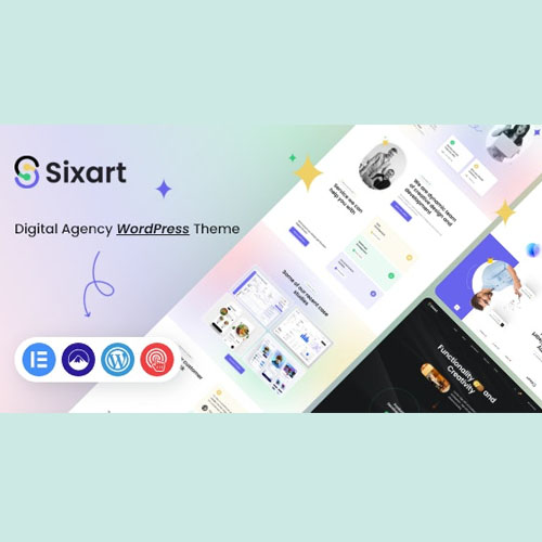 Sixart - Digital Agency WordPress Theme Sixart - Digital Agency WordPress Theme