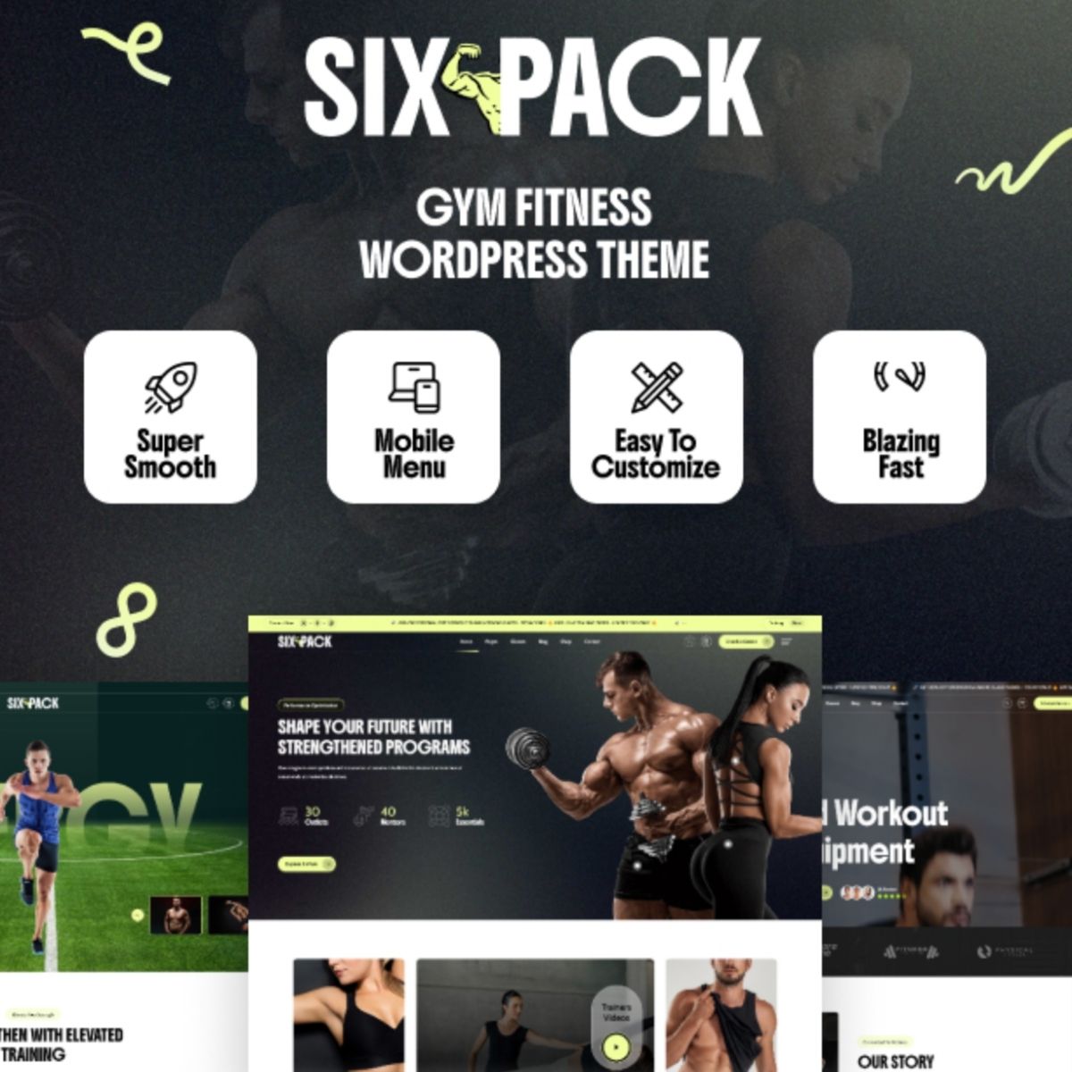 SixPack - Fitness WordPress Theme SixPack - Fitness WordPress Theme