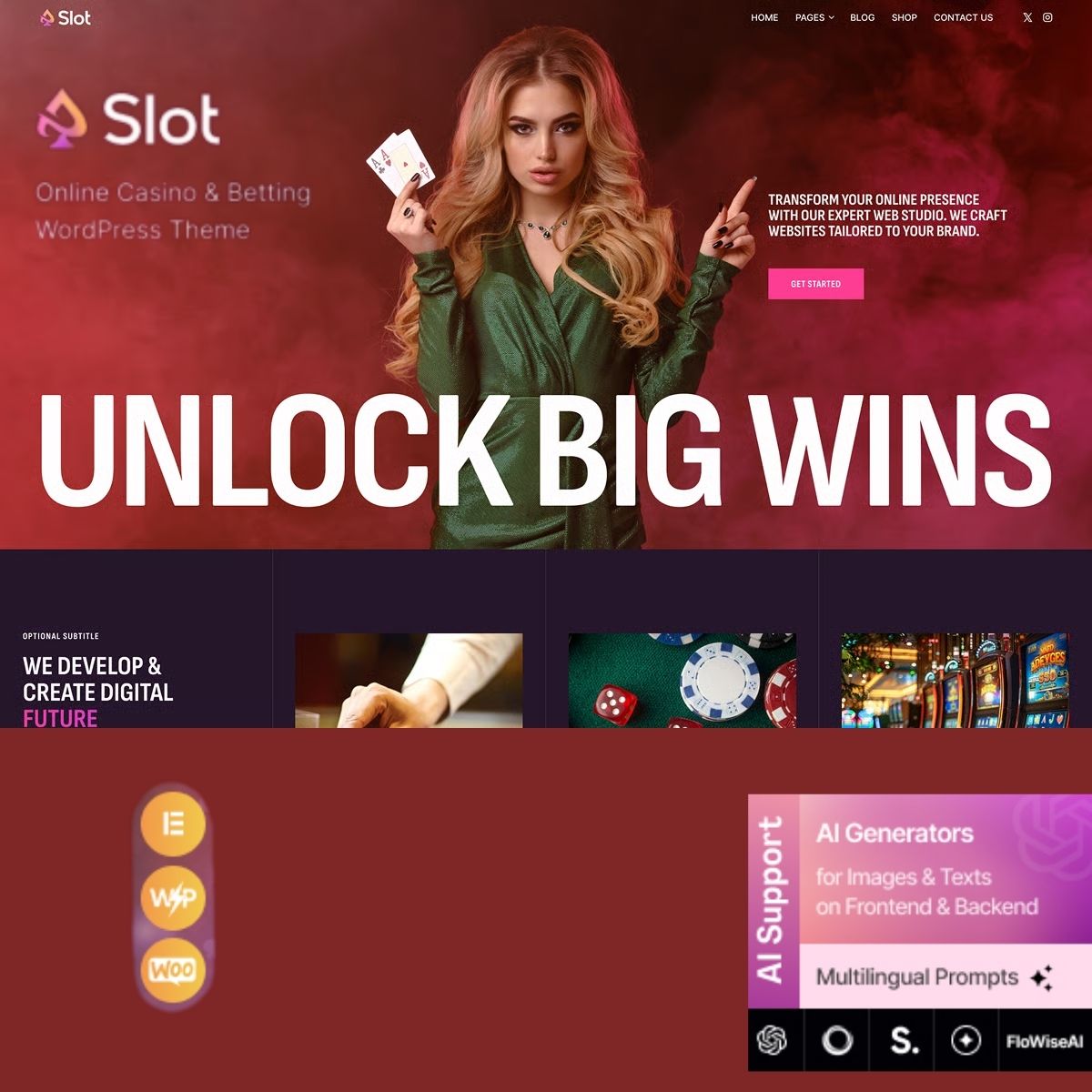 Slot - Online Casino & Betting WordPress Theme Slot - Online Casino & Betting WordPress Theme