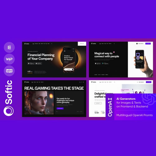 Softic - SaaS App WordPress Theme Softic - SaaS App WordPress Theme