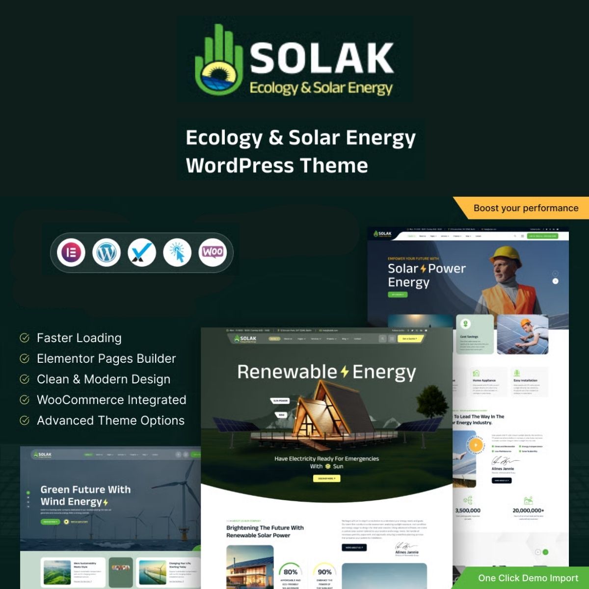 Solak - Ecology & AI Solar Energy WordPress Theme Solak - Ecology & AI Solar Energy WordPress Theme