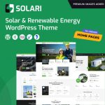 Solari - Ecology & Solar Energy WordPress Theme
