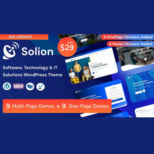 Solion - IT Solutions & Services WordPress Solion - IT Solutions & Services WordPress