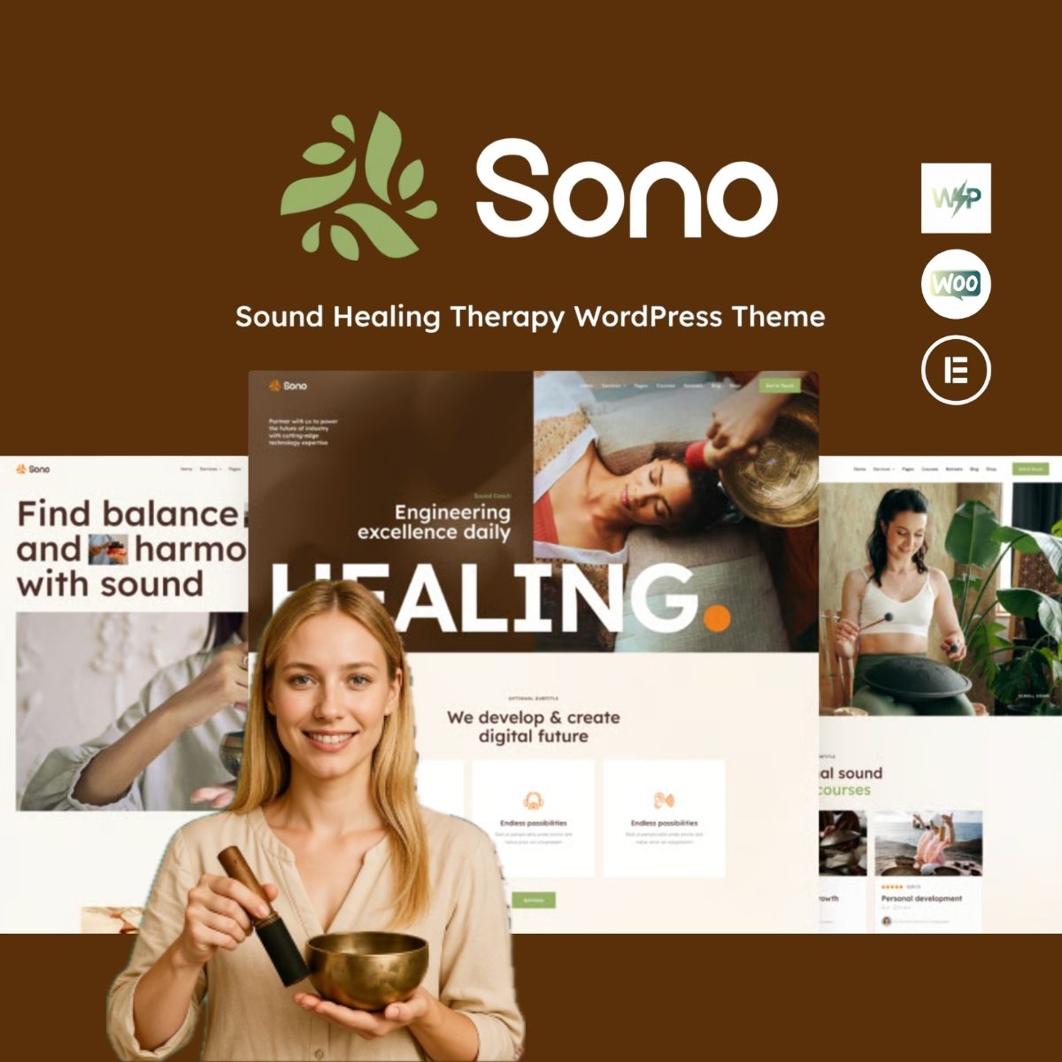 Sono - Sound Healing Therapy WordPress Theme Sono - Sound Healing Therapy WordPress Theme