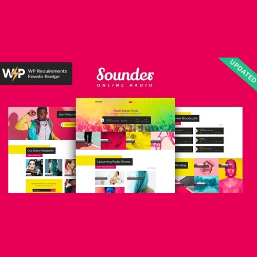 Sounder | Online Internet Radio Station WordPress Theme + RTL Sounder | Online Internet Radio Station WordPress Theme + RTL