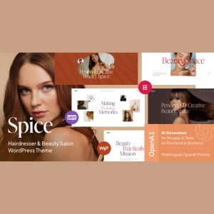 Spice - Beauty & Hair Salon WordPress Theme