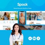 Spock - Medical Doctor Dentist & Beauty WordPress Theme