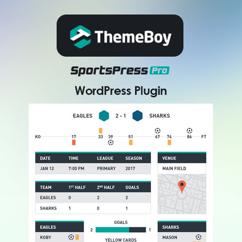 SportsPress Pro WordPress Plugin SportsPress Pro WordPress Plugin