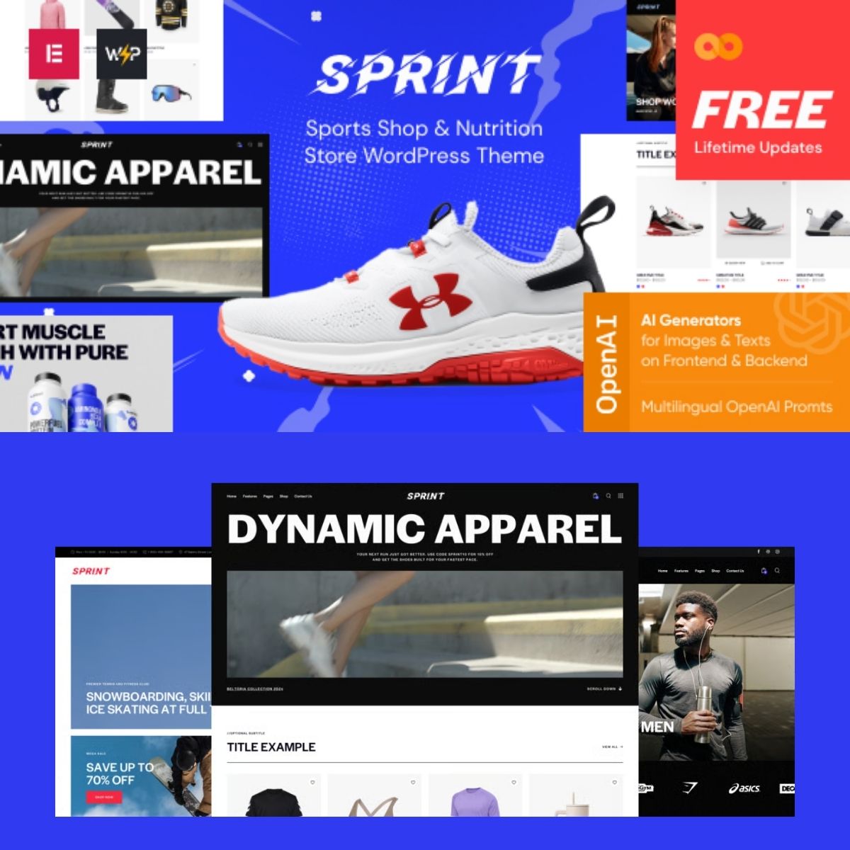 Sprint - Sports Shop & Nutrition Store WordPress Theme Sprint - Sports Shop & Nutrition Store WordPress Theme