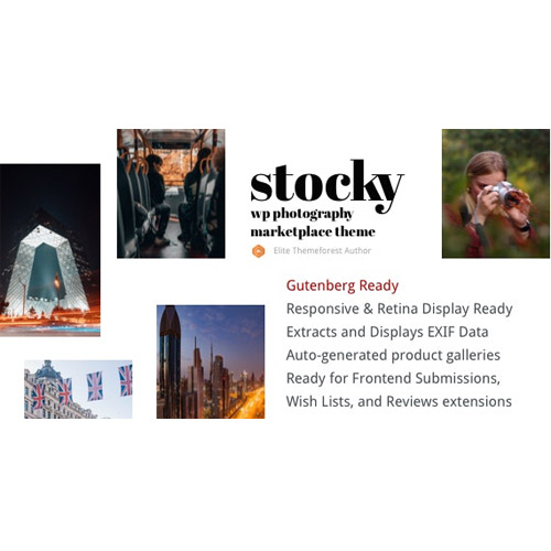 Stocky - A Stock Photography Marketplace Theme Stocky - A Stock Photography Marketplace Theme