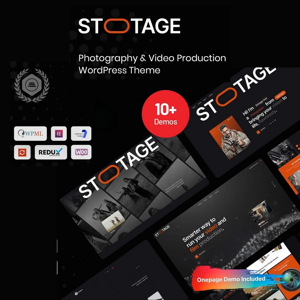 Stotage - Photography & Video Production WordPress Theme Stotage - Photography & Video Production WordPress Theme