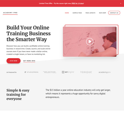 StudioPress Academy Pro Genesis WordPress Theme StudioPress Academy Pro Genesis WordPress Theme