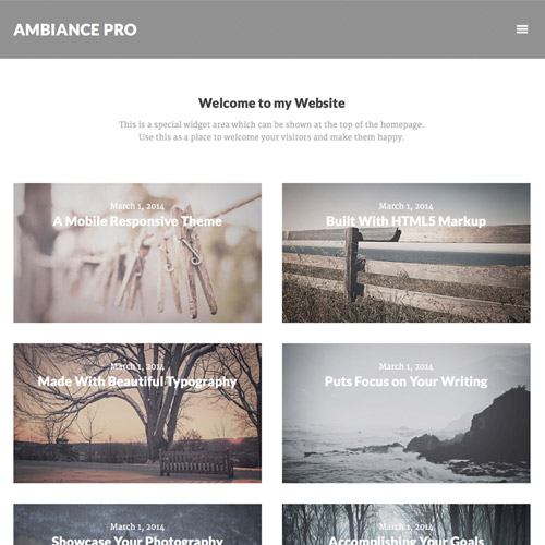 StudioPress Ambiance Pro Genesis WordPress Theme StudioPress Ambiance Pro Genesis WordPress Theme