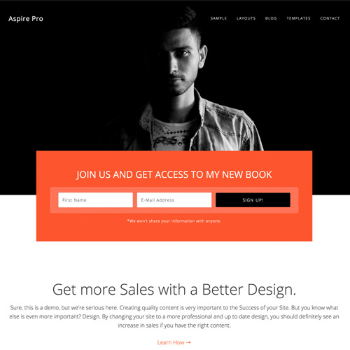 StudioPress Aspire Pro Genesis WordPress Theme StudioPress Aspire Pro Genesis WordPress Theme