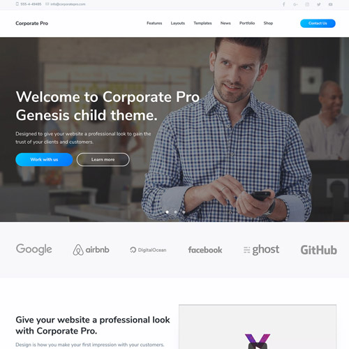 StudioPress Corporate Pro Genesis WordPress Theme StudioPress Corporate Pro Genesis WordPress Theme