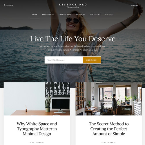 StudioPress Essence Pro Genesis WordPress Theme StudioPress Essence Pro Genesis WordPress Theme