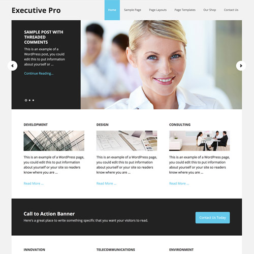 StudioPress Executive Pro Genesis WordPress Theme StudioPress Executive Pro Genesis WordPress Theme
