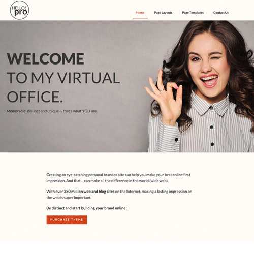 StudioPress Hello Pro Genesis WordPress Theme StudioPress Hello Pro Genesis WordPress Theme