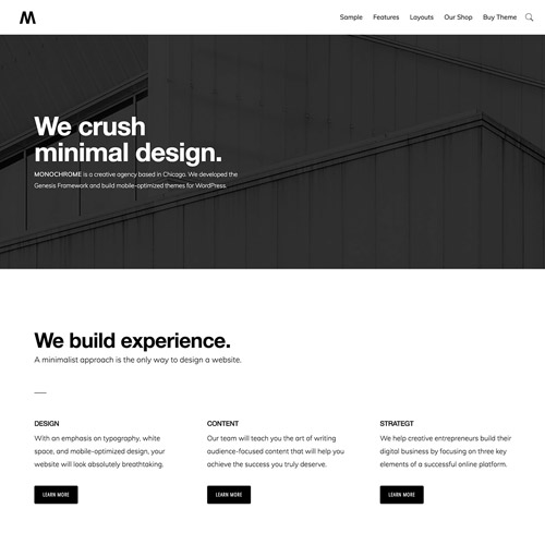 StudioPress Monochrome Pro Genesis WordPress Theme StudioPress Monochrome Pro Genesis WordPress Theme