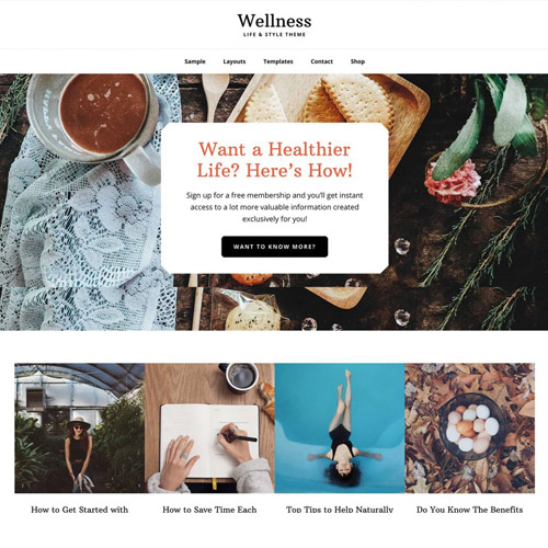 StudioPress Wellness Pro Genesis WordPress Theme StudioPress Wellness Pro Genesis WordPress Theme