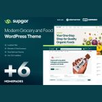 Supgor - Grocery Store and Food WordPress Theme
