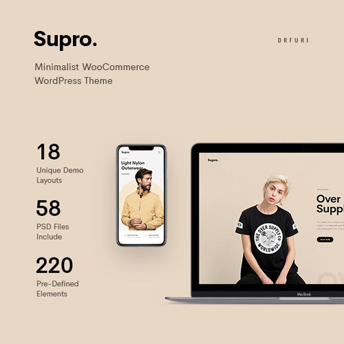 Supro - Minimalist AJAX WooCommerce WordPress Theme Supro - Minimalist AJAX WooCommerce WordPress Theme