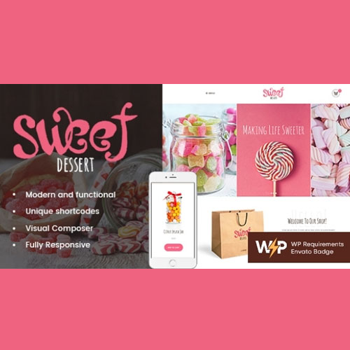 Sweet Dessert | Candy Shop & Cafe WordPress Theme Sweet Dessert | Candy Shop & Cafe WordPress Theme