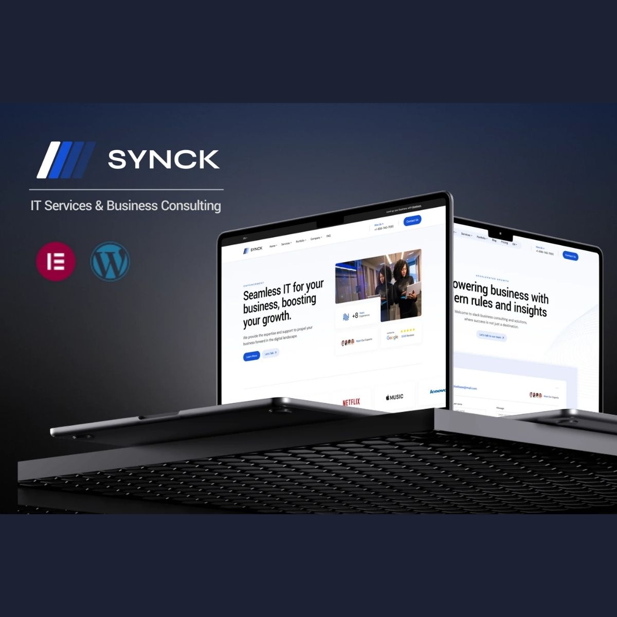 Synck IT Solutions WordPress Theme Synck IT Solutions WordPress Theme