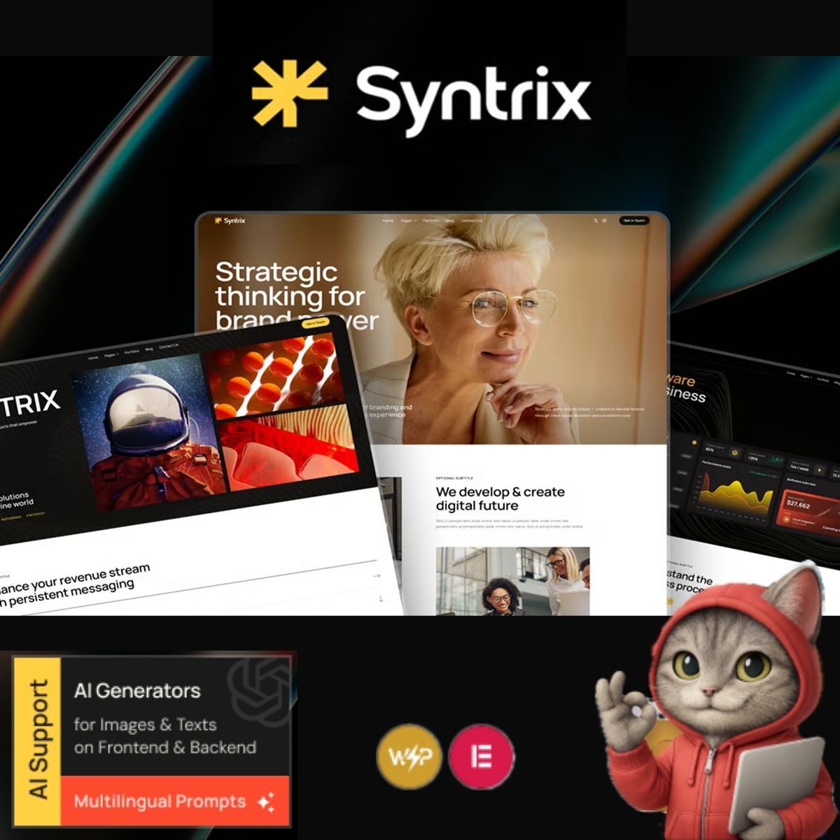Syntrix - Business IT Solutions WordPress Theme Syntrix - Business IT Solutions WordPress Theme