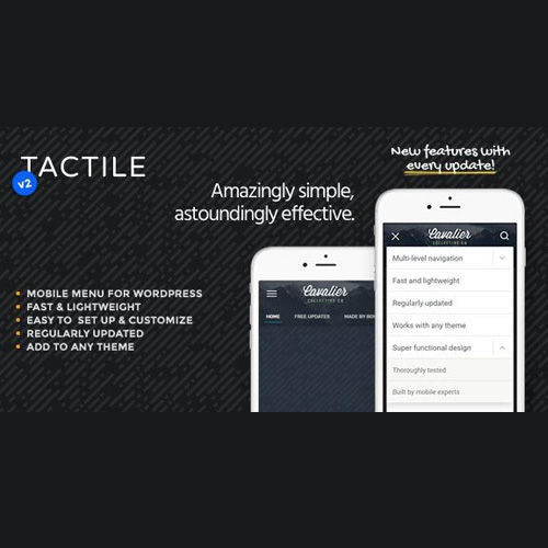 Tactile: WordPress Mobile Menu Tactile: WordPress Mobile Menu