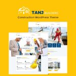 Tanj - Construction WordPress Theme