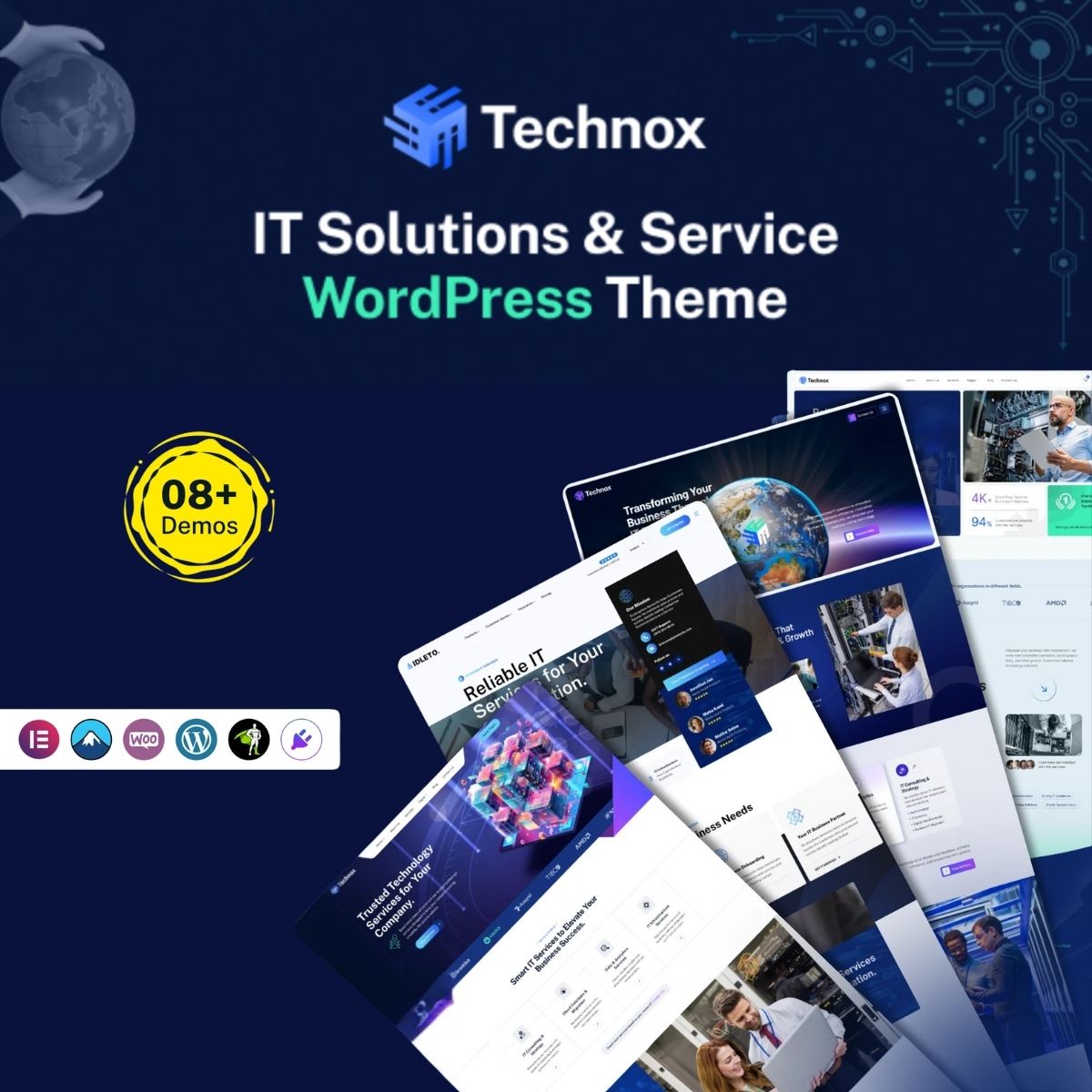 Technox - IT Solutions & Services WordPress Theme Technox - IT Solutions & Services WordPress Theme